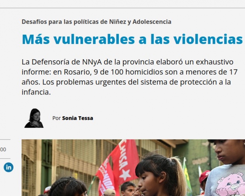 Más vulnerables a las violencias